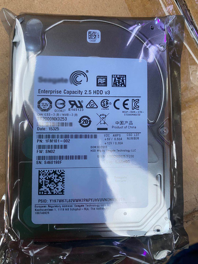 ST2000NX0253 2TB 2.5