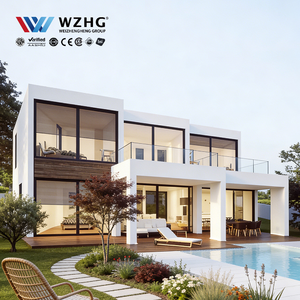 Maison à double aile en acier résistant aux ouragans pour logement annexe, personnalisée selon les normes IBC - Product Image 1