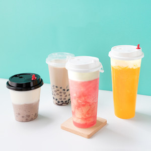 Cups Plastic Disposable Disposable Wholesale Transparent Sealing Cups PP PET Custom Plastic Disposable Coffee Cups