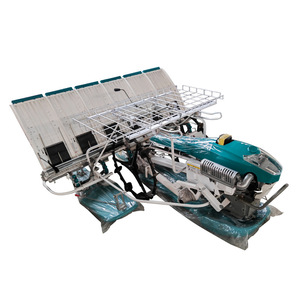 Rice Transplanter 8 <b>Row</b> Automatic Engine Powered Water Rice Field Agricultural Planting <b>Machine</b> - Product Image 1