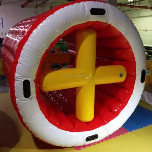 高品质聚氯乙烯户外漂浮游戏跨界充气趣味滚轮