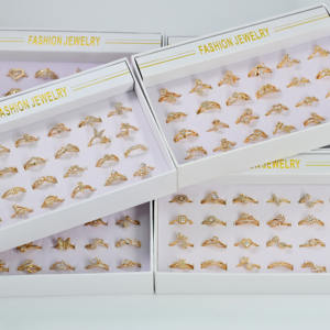 Groothandel Verstelbare Waterdichte 18K 24K Verguld Zirkoon Sieraden Belofte Trouw Diamanten Ringen voor Vrouwen Anillos De Oro - Product Image 1