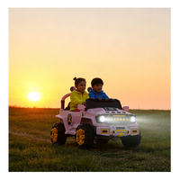 Voiture électrique pour enfants, moteur 390, batterie 12V7Ah, musique MP3, 4 roues, éducation précoce, absorption des chocs, plastique PVC, 2-4 ans