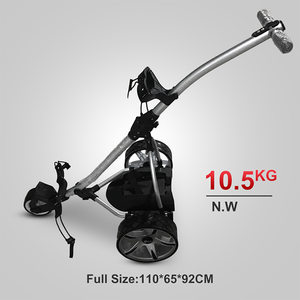 <span class=keywords><strong>Chariot</strong></span> de <span class=keywords><strong>golf</strong></span> électrique à 3 roues en alliage d'aluminium neuf, batterie au lithium, moteur 200W, autonomie 18/36 trous, luxe - Product Image 2