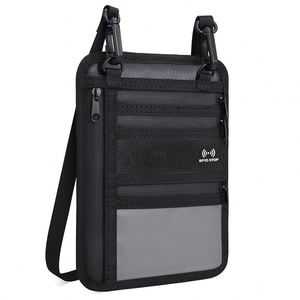 CUSTOM Custom Logo Fireproof Card Holder for Passport Stylish Fashionable <b>Bag</b> - Product Image 3
