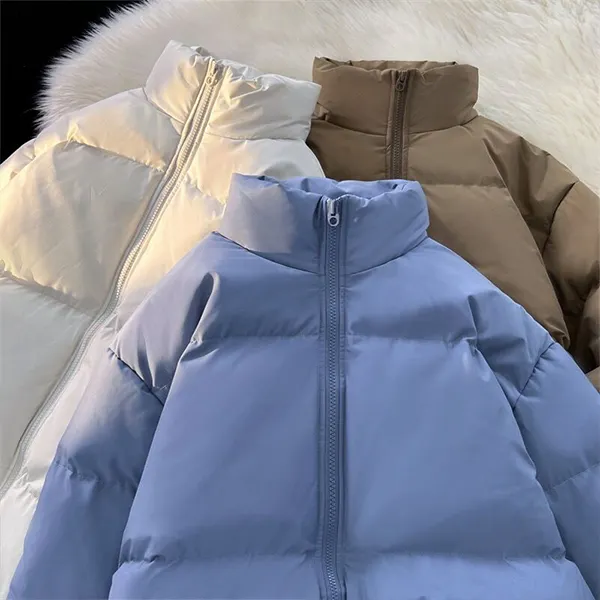 2023 Now Custom Winter Unisex Zip Duck Down Puffer Jacket Coat For Men