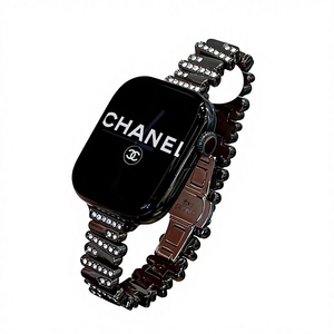 Correa de Repuesto de Metal con Diamantes para <span class=keywords><strong>Xiaomi</strong></span> Band 8/9/10, Diseño de Moda para Mujer, Ancho de Correa y Hebilla a Presión - Product Image 4