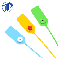 Sceau en plastique PN-PS2104 pour extincteur, sceau en plastique anti-effraction, bande de scellement en plastique avec numéro de série