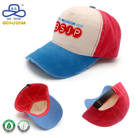 Gorras de Béisbol Retro de 3 Tonos con Certificación GRS HIGG, Personalizadas con Letras y Logotipo Impresos, Lavadas, Premium, para Actividades al Aire Libre