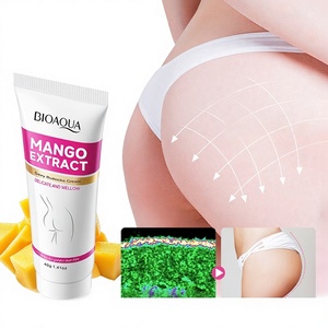 Crème Sculptante BIOAOUA Mango Pearl pour Fesses : Effet Sexy, Rehaussement et Remodelage des Hanches, Anti-Relâchement et Lifting des Fesses - Product Image 1