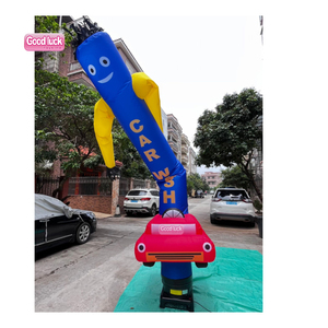 <span class=keywords><strong>Muñeco</strong></span> inflable divertido bailarín de aire tubo hombre bailarín de aire para publicidad de lavado de coches - Product Image 4