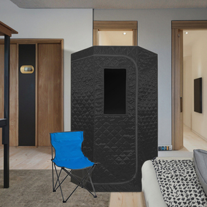 خيمة ساونا بخار محمولة بتصميم جديد للاستخدام المنزلي، قابلة للطي لكامل الجسم للبيع بالجملة، غرفة ساونا رطبة للمنتجعات الصحية - Product Image 4