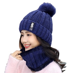 Gorro <span class=keywords><strong>de</strong></span> Punto <span class=keywords><strong>para</strong></span> Mujer, Gorro <span class=keywords><strong>de</strong></span> Invierno con Letras, Gorro <span class=keywords><strong>de</strong></span> Punto Cálido <span class=keywords><strong>para</strong></span> <span class=keywords><strong>Niñas</strong></span>, Conjunto <span class=keywords><strong>de</strong></span> Gorro y Bufanda <span class=keywords><strong>de</strong></span> Punto, Logotipo Personalizado - Product Image 3