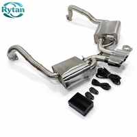 Sistema de Escape Valvetronic de Acero Inoxidable con Válvulas de Alto Rendimiento Rytan para Porsche Cayman 981 2.7T/2.9/3.4T 2013-2015