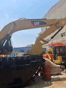 Excavadora Anfibia Usada de Segunda Mano, Maquinaria de Movimiento de Tierras Cat 320D en Venta - Product Image 2