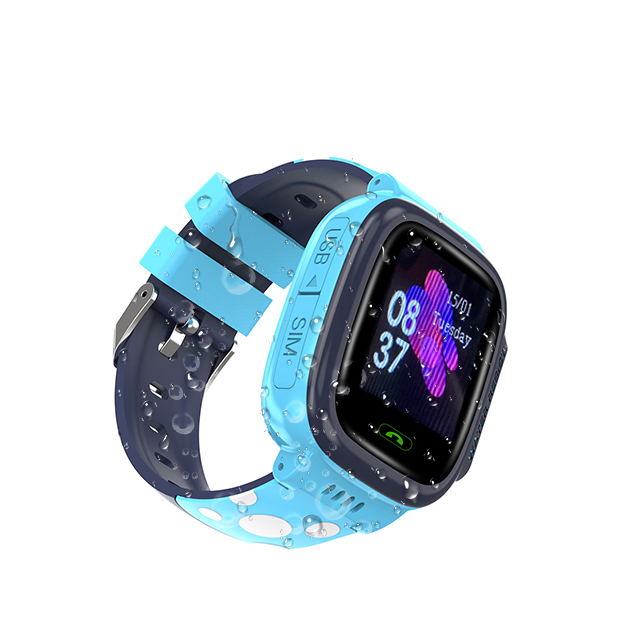 Smart GPS Location Watch with AI Voice Assistant IP67 Waterproof Wireless Charging Kids Digital Watch Camera Photo SIM Card