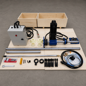 Presse hydraulique pour goupilles de chenilles de machines de construction, extracteur de maillons - Product Image 4