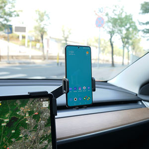 Support universel de support de téléphone <span class=keywords><strong>portable</strong></span> <span class=keywords><strong>pour</strong></span> voiture avec <span class=keywords><strong>bras</strong></span> télescopique réglable <span class=keywords><strong>pour</strong></span> écran d'affichage de voiture Tesla, ordinateur <span class=keywords><strong>portable</strong></span> - Product Image 2