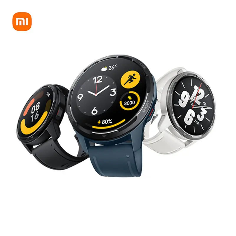 2022 New Xiaomi Watch S1 Active 1.43 Inch Amoled Display Heart Rate NFC Smartwatch Waterproof Heart Rate Sensor Wrist Watch