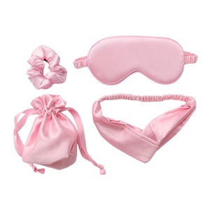 Ensemble de bandeaux et chouchous en soie pour les yeux, masque de sommeil portable pour la nuit, pour femmes et hommes, pour la sieste et les voyages - Product Image 6