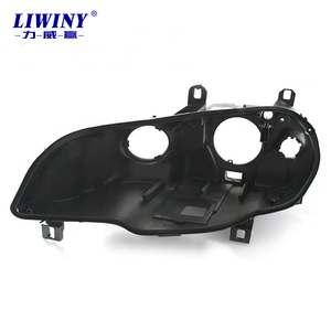 Liwiny Auto pièces boîtier de phare phare Base arrière voiture transparente pour X5 E70 07-10 ans style basse configuration - Product Image 1