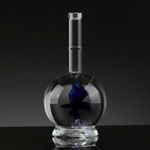 Nuevo diseño 500ml 700ml botella de vidrio de vodka botella de vidrio de <span class=keywords><strong>mezcal</strong></span> en forma de águila <span class=keywords><strong>azul</strong></span> botella de vidrio de <span class=keywords><strong>Tequila</strong></span> - Product Image 2
