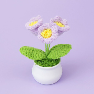 Gran oferta, girasol de ganchillo, flor de lirio del valle, <span class=keywords><strong>flores</strong></span> hechas a mano, patrón de ganchillo para graduación, Navidad, Año Nuevo chino - Product Image 5