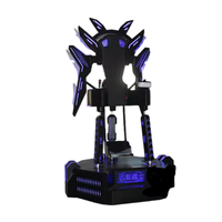 Machine de jeu VR JiaYi High Stability Dark Wings : Expérience hyper immersive, design visuel emblématique, équipement VR pour centre commercial