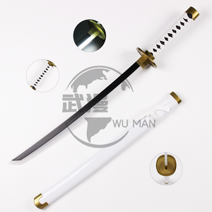 Épées en bambou Roronoa Zoro Anime ONE PIECE pas chères Cosplay <span class=keywords><strong>Katana</strong></span> Épées jouets lumineuses pour enfants - Product Image 6