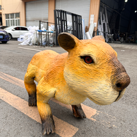 Modèle de dinosaure, capybara ou chien robotique animatronique électrique en métal pour enfants, pour intérieur, aéroport et parc d'attractions