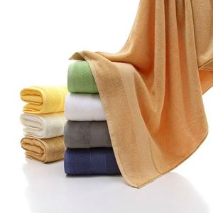 Juego de Toallas de Baño y Sábanas de Algodón Sof, 34x74cm, Gruesas, Absorbentes, Antibacterianas, Ecológicas, para Hogar, Hotel, Adultos, Uso en Verano - Product Image 2
