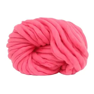 240g Icelandic Roving Wool Yarn Super Fluffy yarn High Tenacity for Knitting Sewing Embroidery Weaving Dyed Pattern yarn