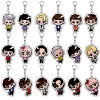 Anime Attack Titan Q Version, pendentif porte-clés en alliage d'acier inoxydable, imprimé en relief, dessin animé, bijoux cosplay, cadeau pour fan