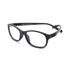 Venta al por mayor TR90 marco óptico Unisex forma única un cuerpo gafas para niños flexible bisagra menos templo <span class=keywords><strong>correa</strong></span> elástica modelo 302 - Product Image 4