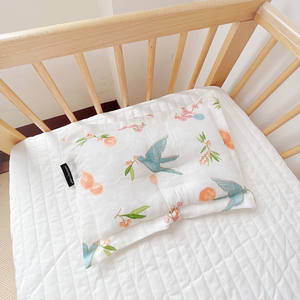 Almohada cuadrada en forma de bebé Yuan Shuang, gasa de algodón puro para 0-1-2 años, ropa de cama de las <span class=keywords><strong>cuatro</strong></span> estaciones, almohada de verano - Product Image 3