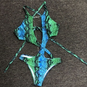 Bikini Brasileño de Alta Calidad para Mujer, Traje de Baño con Aberturas, Secado Rápido, Spandex/Poliéster - Product Image 3