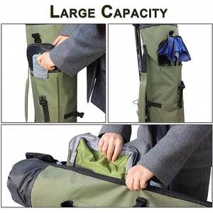 Étui de canne à pêche à la mouche rétractable, imperméable et résistant à l'eau, pour l'extérieur, 30L 80Cm, échantillon gratuit - Product Image 3