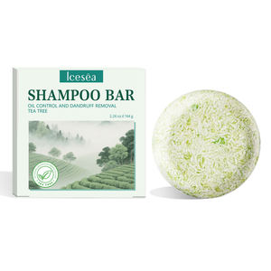 Barra de Champú Sólido con Aceite de Árbol de Té OEM para Cabello Graso - Limpieza Profunda del Cuero Cabelludo, Anticaspa, Sin Residuos, Fórmula Natural, Venta al Por Mayor - Product Image 1
