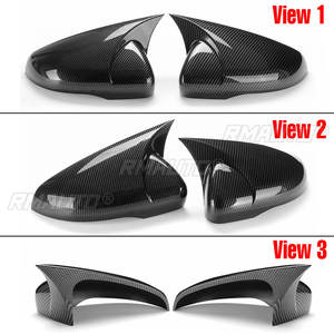 2 Piezas, Cubiertas para Espejos Retrovisores Laterales, Carcasas para Espejos, Color Negro Brillante, para Volkswagen, para VW, para Golf MK6 GTI GTD R 2009-2013 - Product Image 2