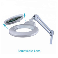 Lampe Loupe Professionnelle pour Salon de Beauté, Manucure, Électronique, Inspection des Ongles, Cosmétiques et Cils