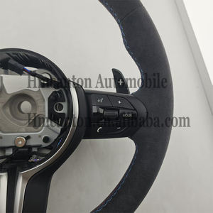 Volante Deportivo Alcantara Rojo M1M2 para BMW Serie 3, Serie 5, F10, F20, F30, F90, F01, F02, el Más Popular - Product Image 3