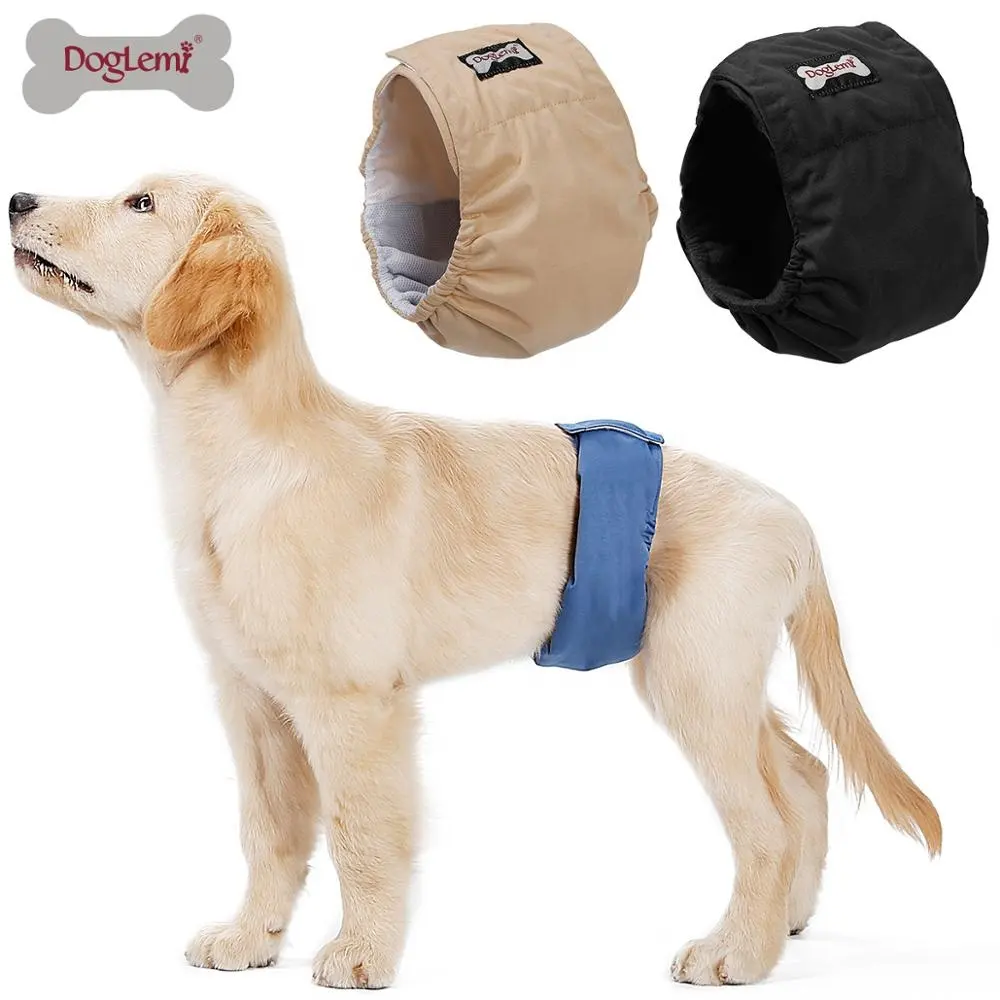 Ecologic Reusable Dog Diapers Suspenders Washable Dog Belly Band Wrap Male Pet Waterproof Diapers For dogs