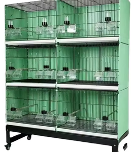 <span class=keywords><strong>กรง</strong></span>อุปถัมภ์และกรงแยกสแตนเลสคลาสสิกหรูหราอเนกประสงค์สำหรับสัตว์เลี้ยงสุนัขที่มีสีดำและสีขาว - Product Image 6