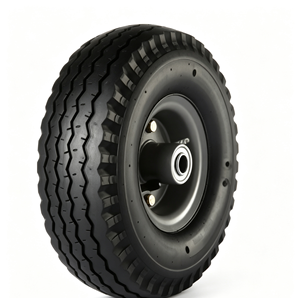 Roue pneumatique de 10 pouces 10x3.50-4 pour équipement de manutention, utilisation en jardinage, roue pour chariot à main - Product Image 4