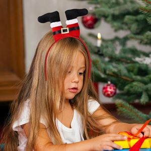 Diadema de Plástico Moderna con Diseño Navideño, Gorro de Elfo Decorativo, Accesorio para la Cabeza, para Niños y Adultos, Artículos para Fiestas, Diadema de Santa Claus - Product Image 3
