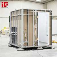 Cabine de salle de bain préfabriquée de luxe, cabines de salle de bain modulaires en acier léger intégrées, salles de douche tout-en-un, salle de douche intégrée