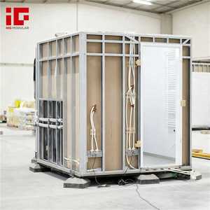 Cabine de salle de bain préfabriquée de luxe, cabines de salle de bain modulaires en acier léger intégrées, salles de douche tout-en-un, salle de douche intégrée - Product Image 2