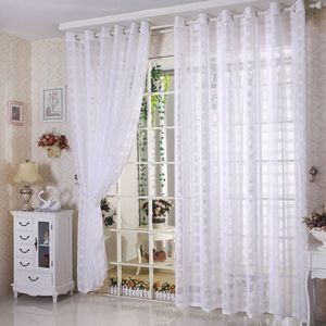 Rideaux en lin rayés transparents, panneaux pour chambre à coucher, Voile léger, œillets de fenêtre, vente en gros, 1 pièce - Product Image 3