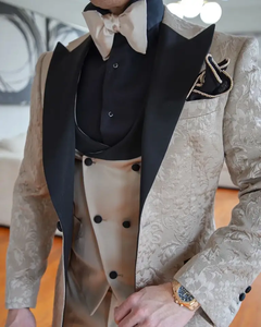 Traje de moda para hombre, banquete, boda, mejor hombre, novio, esmoquin de fiesta de tres piezas para graduación, traje de boda, trajes de negocios para hombre, Blazer - Product Image 5