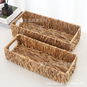 Hot-selling cross-border <b>storage</b> boxes, gourd grass woven <b>storage</b> boxes, desktop organizers, handmade <b>storage</b> <b>baskets</b> - Product Image 1